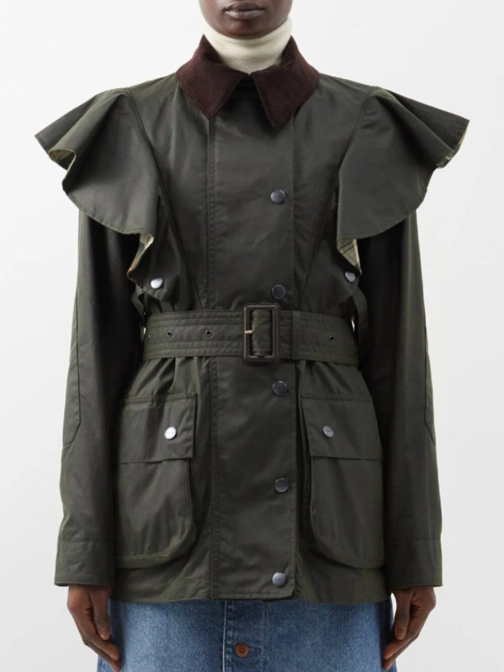 Chloé x Barbour Dustyn Wax Jacket